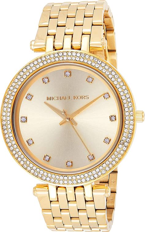 japan movement watch michael kors|Michael Kors Women's MK3216 Darci Yellow Gold Stainless .